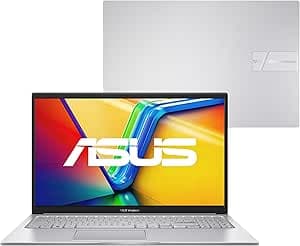 Notebook ASUS Vivobook 15 X1504VA Intel Core i5 1334U 8Gb Ram 256GB SSD Linux KeepOS Intel Iris Xe Tela 15,6" LED FHD Silver - NJ1739