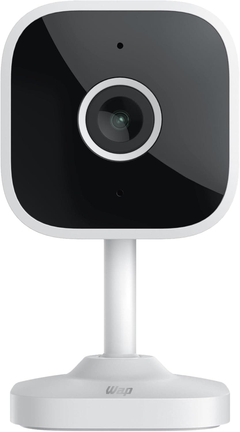 WAP Câmera de Segurança LENS 100, 100° Graus, Áudio Bidirecional com Cancelamento de Eco e Detector de Movimento, 5W 5V
