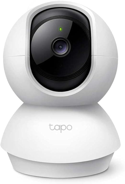 Camera de Segurança Wi-Fi 360º, 1080p Full HD TP-Link Tapo C200, Visão Noturna, Audio de duas vias, Detecção de Movimentos, Trabalha com Alexa, 512G de Armazenamento Local, Armazenamento na Nuvem
