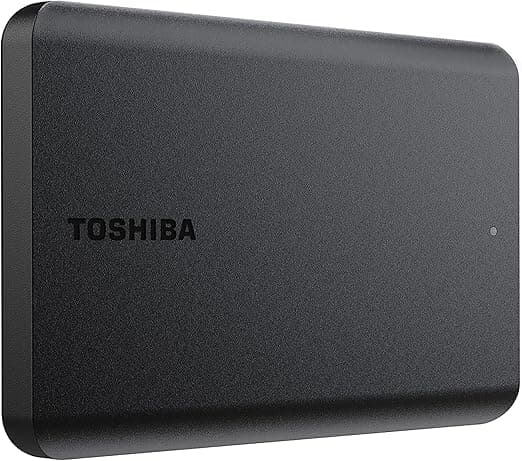 HD Externo Toshiba 1TB Canvio Basics Preto HDTB510XK3AA