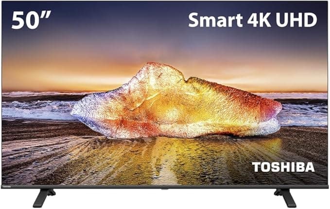 Smart TV DLED 50" 4K Toshiba VIDAA 3 HDMI 2 USB Wi-Fi