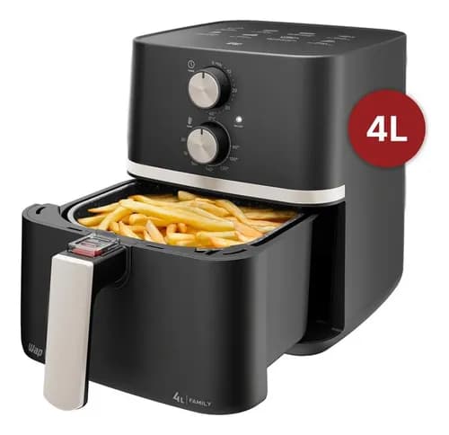 Fritadeira Elétrica Wap Air Fryer Family 4l Antiaderente E Com Desligamento Automático 1500w 220V