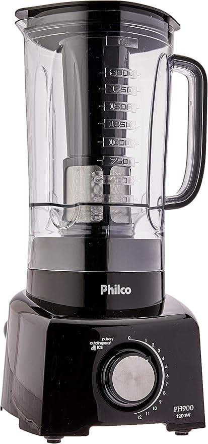 Liquidificador, Ph900, 3L, Preto, 110V, Philco