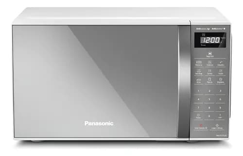 Microondas Panasonic Nn-st27lwru 21l Branco Espelhado