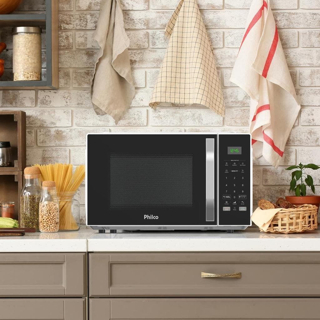 Micro-ondas Philco 33L Pintura Limpa Fácil PM36