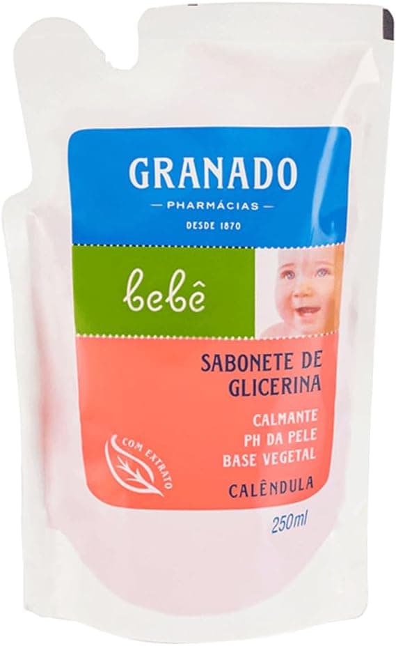 Granado Refil Sabonete Líquido Bebê, Calêndula, 250ml