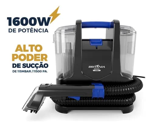 Extratora Britânia Bex20a 220v Preto E Azul