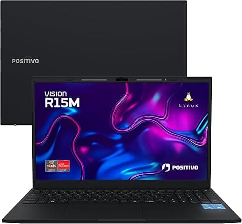 Positivo Vision R15M, Notebook AMD Ryzen 7-5825U, 32GB RAM, 512GB SSD