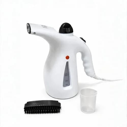 EPS-8571 Passadeira A Vapor Portátil Para Roupas Vaporizador Aquecimento Rápido E Prático De Luxo Cor Branco Com Preto