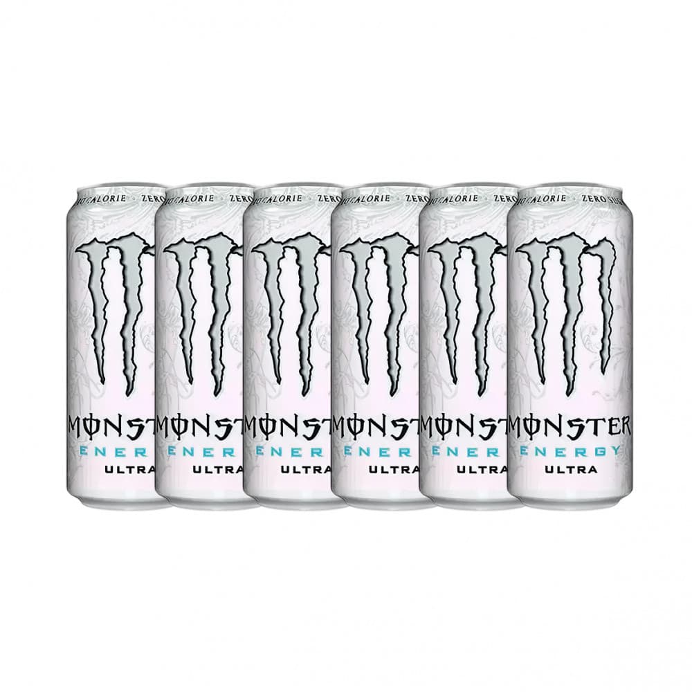 Energético Monster Ultra Lata 473ml - 6 Unid.