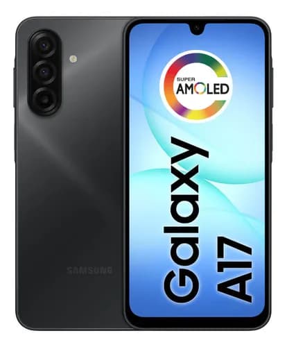Celular Samsung Galaxy A17 Com Ia, 128gb, 4gb Ram, Câm De 50mp, Tela De 6.7 , Nfc, Ip54 - Preto