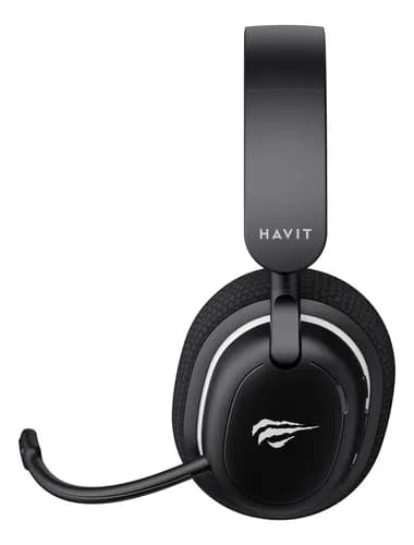 Headset Gamer Havit Fuxi H7se Sem Fio 2.4ghz/ Bluetooth