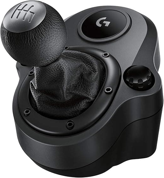 Câmbio Logitech G Driving Force - Compatível com Volantes Logitech G29, G920 e G923 para PS5, PS4, Xbox Series X|S, Xbox One e PC