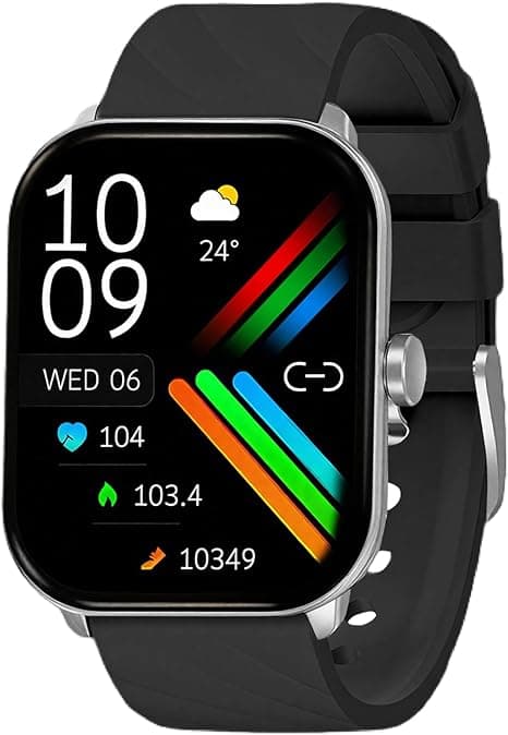 Relógio Inteligente com Tela Grande de 2.01”, Bluetooth Smartwatch, 100 Modos Esportivos e IP68 – FB045