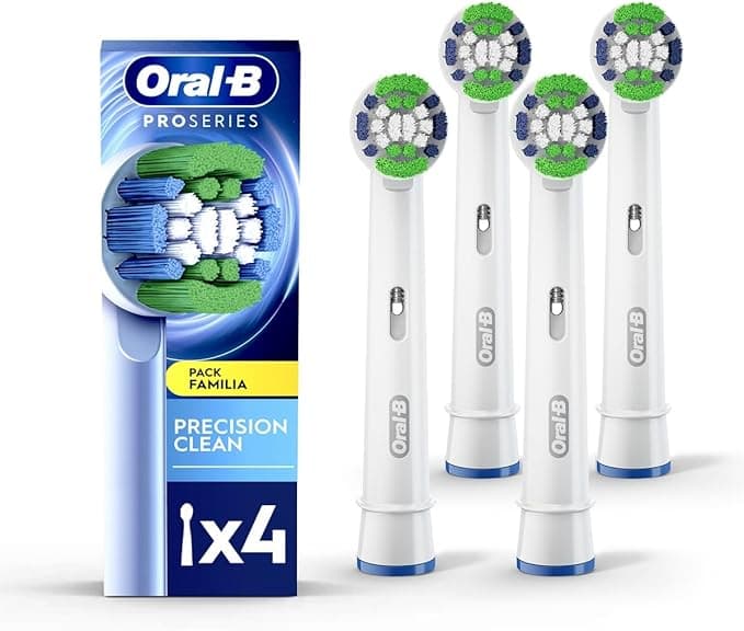 Oral-B Refil para Escova Elétrica Precision Clean, 4 Unidades