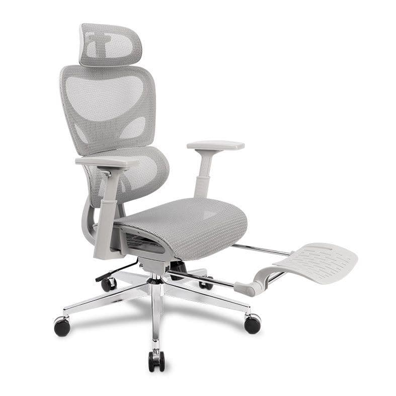 Cadeira de Escritório Zinnia Montreal SL, Cinza, Tecido Respirável, ZNO-MNTSL-BL03