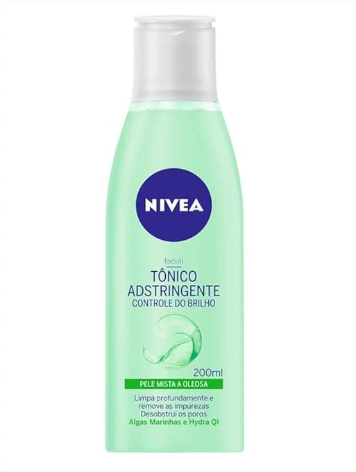 NIVEA Tônico Facial Controle do Brilho 200ml, Tonifica a Pele, Reduz Oleosidade