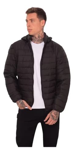 Jaqueta Puffer De Frio Intenso Blusa Impermeável Inverno