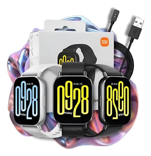 Relógio Smartwatch Watch 5 Active Controle Voz Ligações Gps