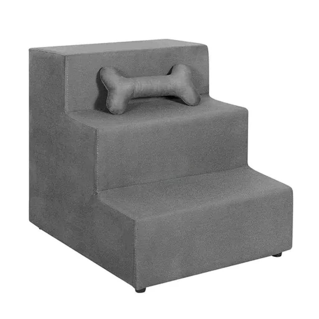 Envio Imediato - Escada Para Cachorro Gato Pet 3 Degraus
