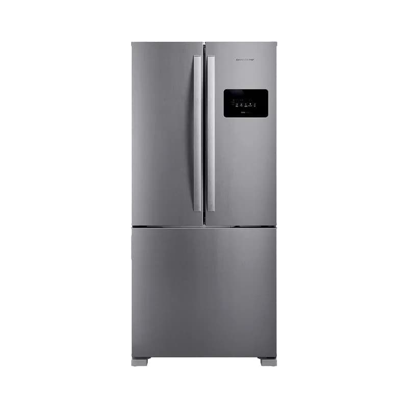 Geladeira French Door 3 Portas Inox Design e Tecnologia Premium Brastemp - BRO85MK - 220V