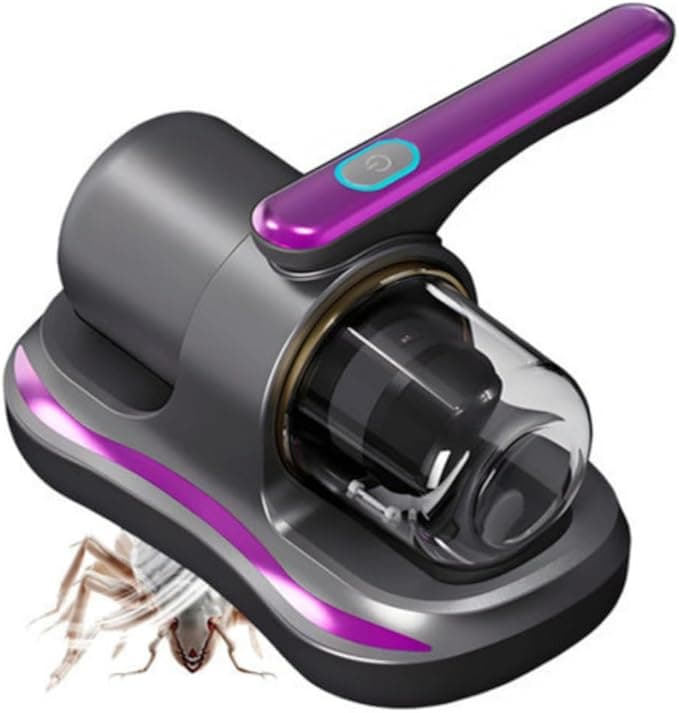 Removedor de Ácaros Aspirador Elétrico Esterilizador UV 5V 100W Potência Portátil Sem Fio Anti-Ácaro