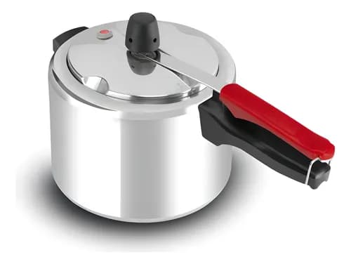 Panela de Pressão Clock Tradicional 4.5L Antiaderente Cinza 20cm