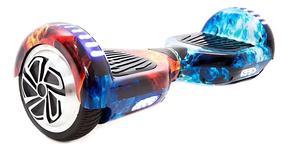 Hoverboard Skate Elétrico Original 6.5 Led Bluetooth Cores