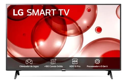 Smart TV Profissional LG 43" Full HD Processador a5 Ger6 AI Alexa Integrada webOS 23 – 43LR671C-B