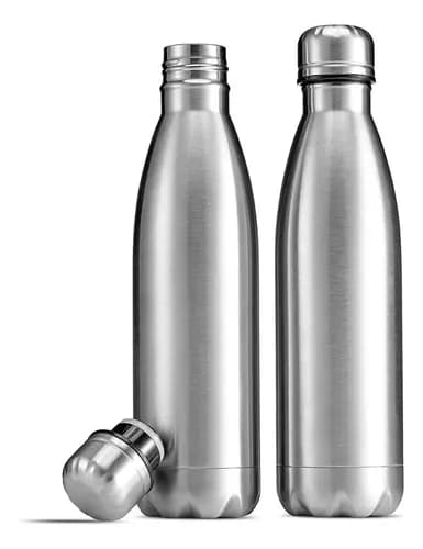 Vittak Garrafa Térmica Água Aço Inox 500ml Portátil Leve Segura Resistente Moderna