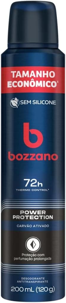Desodorante Bozzano Power Protection Aerossol Antitranspirante Masculino 200ml