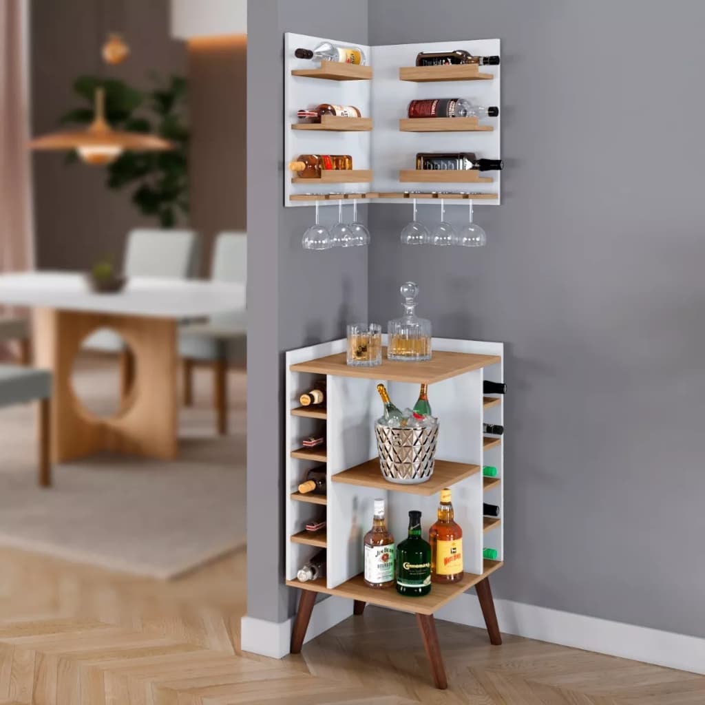 Móveis Adega Aparador Canto Parede Barzinho Decoração