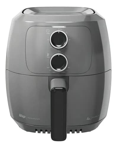 Fritadeira Elétrica Air Fryer WAP WAFF2-C Family 4 Litros Antiaderente Cinza