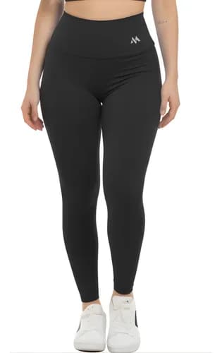 Legging Zero Transparencia Suplex Fitness Feminina Blackout