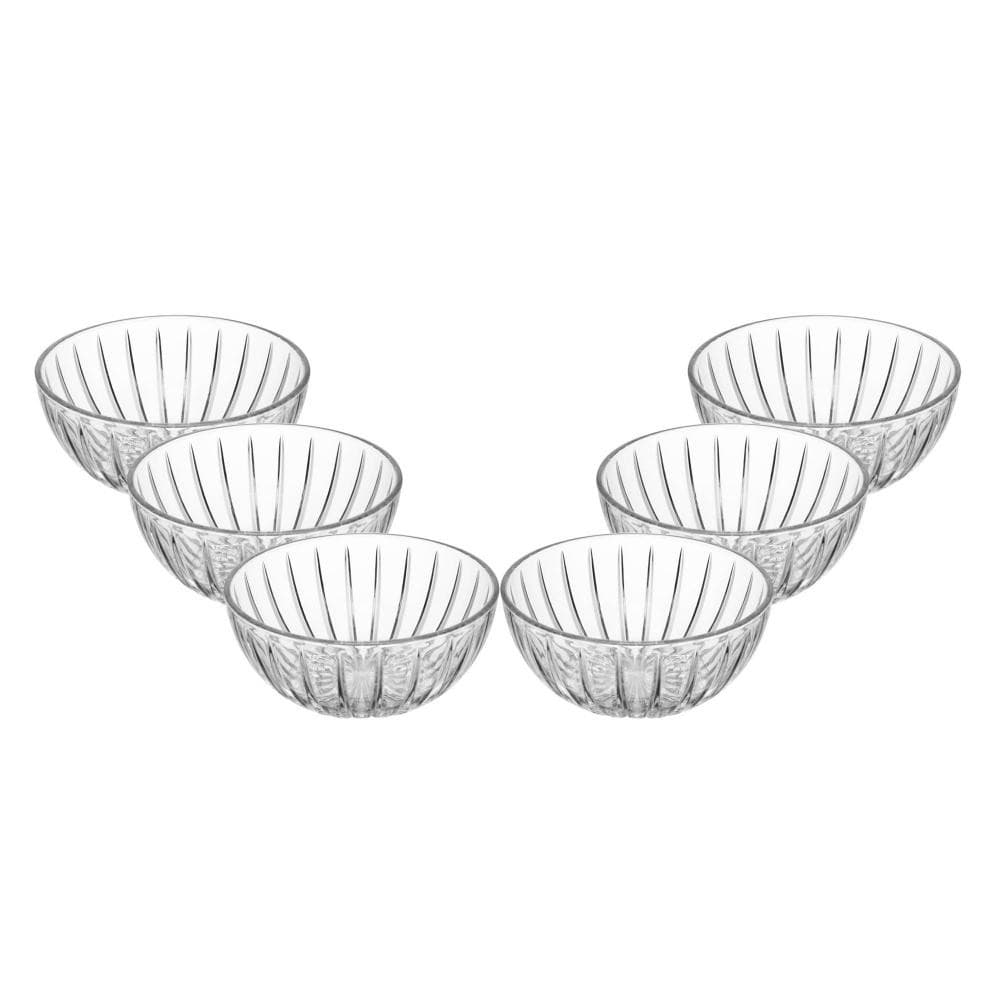 6 Bowls Wolff Bangkok Para Sobremesa 12,5cm x 12,5cm x 6cm Cristal