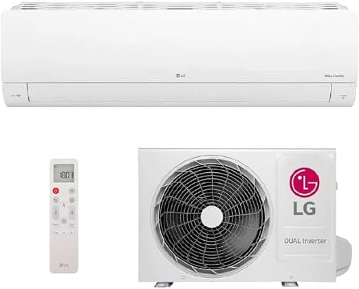 Ar Condicionado Split Hi Wall LG Dual Voice AI Inverter 12.000 Btus Quente e Frio 220v R-32