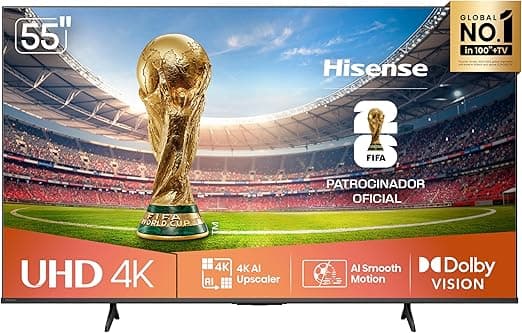 Hisense Smart TV 4K 55" Polegadas 55A6NV