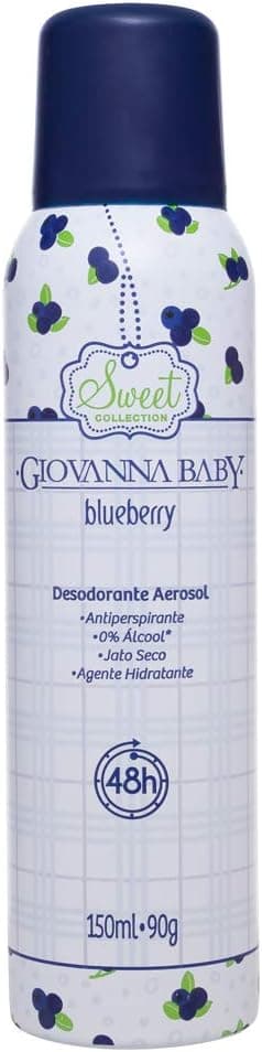 Giovanna Baby - Desodorante Aero Giovanna Baby 150Ml Fem Blueberry