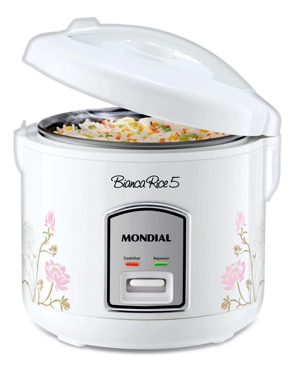 Panela De Arroz Bianca Rice 5 MondiaL 400W - NPE-05-5X