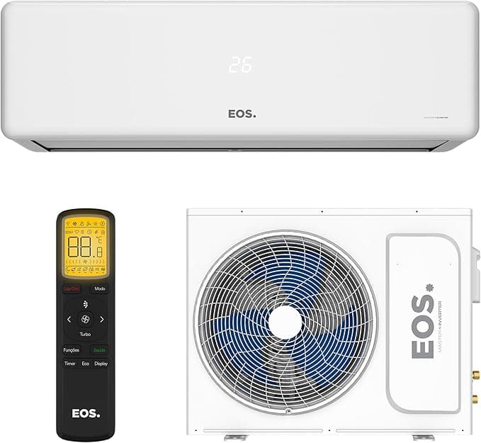 Ar-Condicionado Split Inverter 18000 BTUs EOS Master Inverter High Wall Só Frio EASM18001IFI/EASM18001IFE 220V