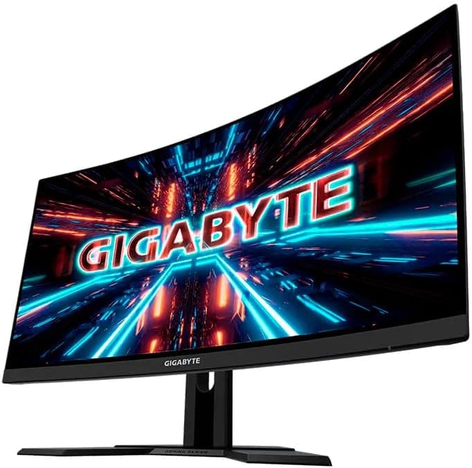Monitor Gamer Curvo Gigabyte 27" Full HD G27FC A-SA Ajuste de Altura e Inclinação Vesa 1ms, 165Hz,HDMI,DP,USB 2.0