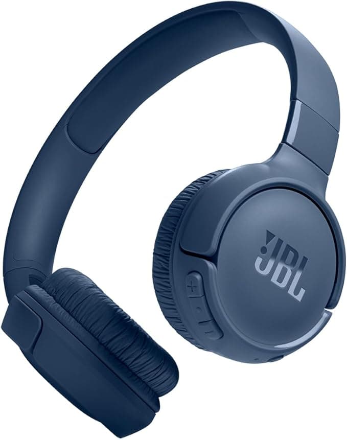 JBL, Fone de Ouvido Bluetooth, Tune 520BT, On-ear, Sem Fio - Azul