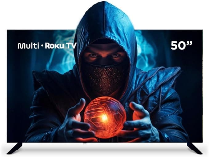 Smart TV 50" Roku Multi 4K Compatível com Alexa e Google Home - TL059M