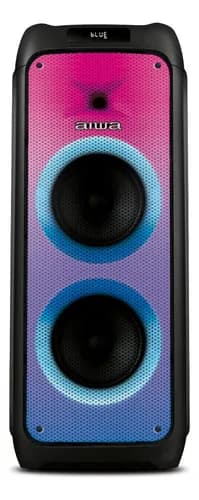 Caixa De Som Partybox Aiwa Pb-06 Bluetooth 20h Rgb Usb Tws