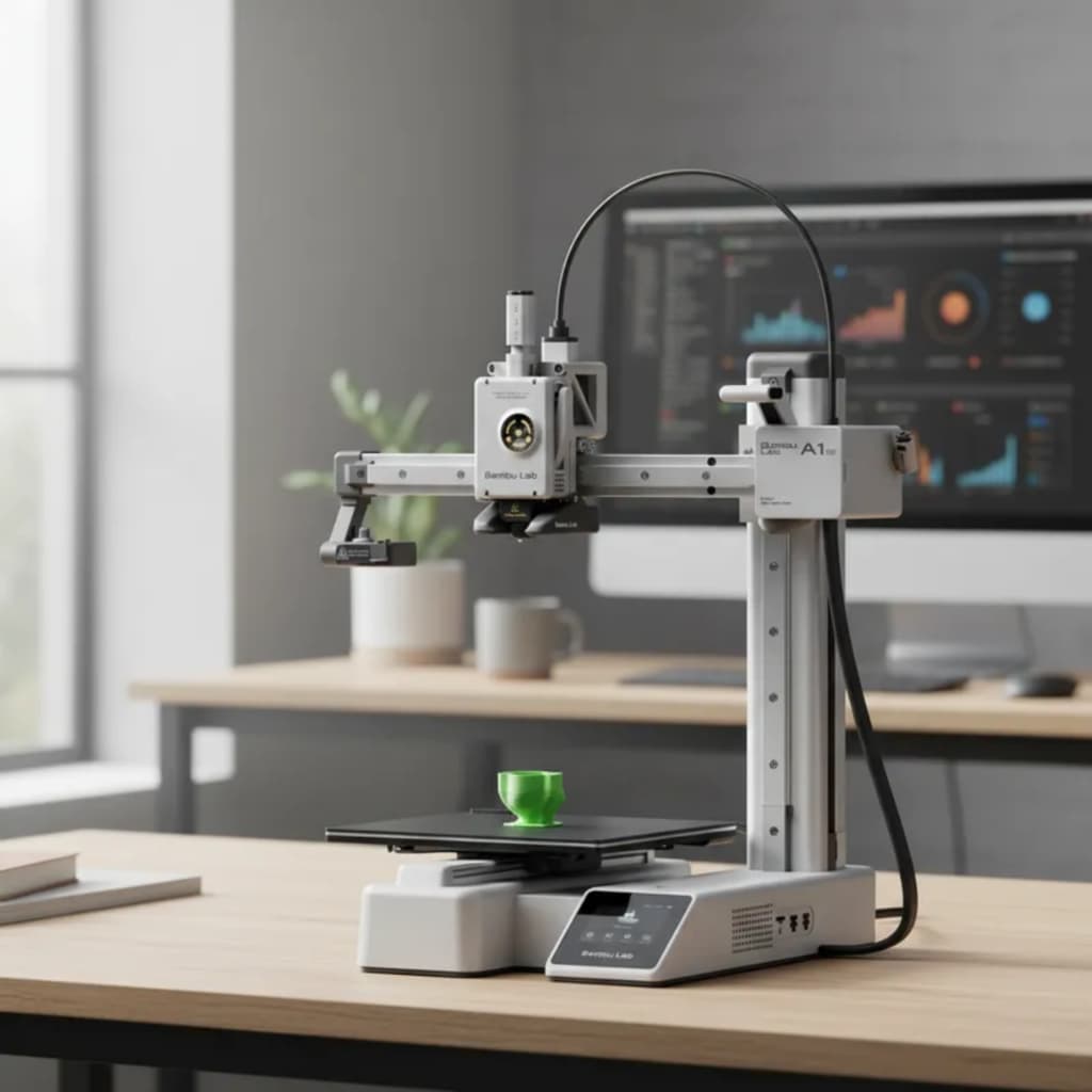 Impressora 3D Bambu Lab A1 Mini Sem AMS