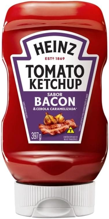 Heinz Ketchup Bacon & Cebola Caramelizada 397g