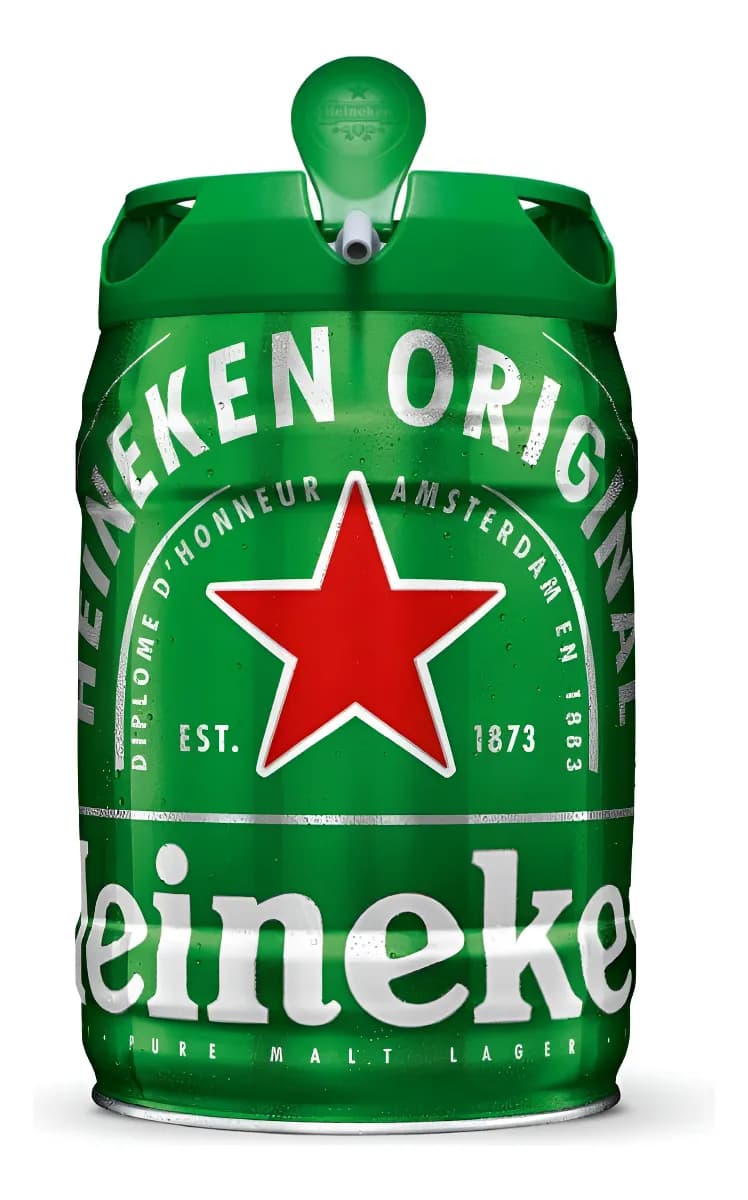 Cerveja Premium Heineken Barril 5 Litros
