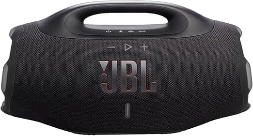 JBL, Caixa de Som, Boombox 4, Bluetooth, Som JBL Pro, AI Sound Boost, Graves Personalizáveis, Bateria de até 34h, IP68, Áudio Lossless – Preta