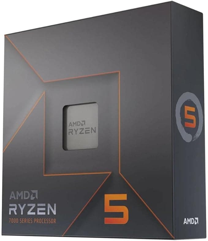 Processador AMD Ryzen 5 7600X Box (AM5/6 Cores/12 Threads/5.3GHz/38MB Cache/Radeon Graphics) Com Vídeo/Sem Cooler