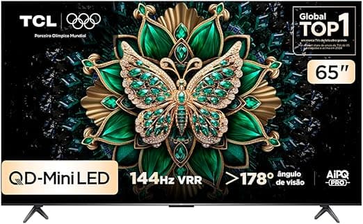 Smart TV TCL 65 Polegadas QLED Mini LED 4K C6K